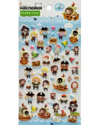 Наклейки объемные "Мир мальчиков"
