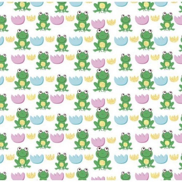 Бумага упаковочная "Зеленая лягушка", 70x100 см Бумага упаковочная "Зеленая лягушка", 70x100 см