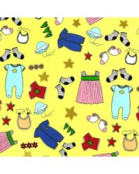 Бумага упаковочная "Украшение для деток", 70x100 см