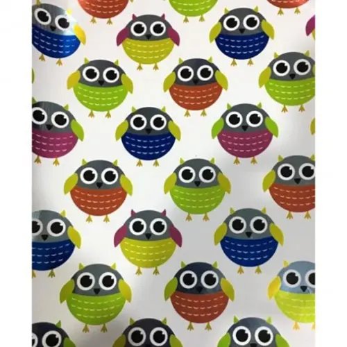 Бумага упаковочная "Совы", 70x100 см Бумага упаковочная "Совы", 70x100 см