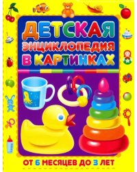 Детская энциклопедия в картинках. От 6 месяцев до 3лет