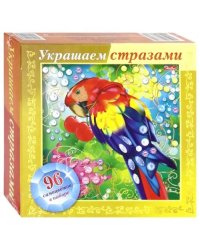 Игра-конструктор "Украшаем стразами. Попугай", А5