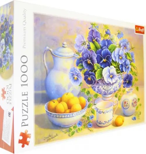 Пазл. Голубой букет, 1000 элементов Пазл. Голубой букет, 1000 элементов