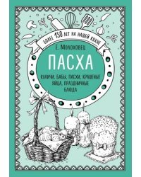 Пасха. Куличи, бабы, пасхи, крашеные яйца, праздничные блюда