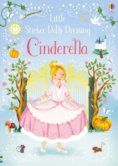 Usborne Activities Little Sticker Dolly Dressing. Cinderella