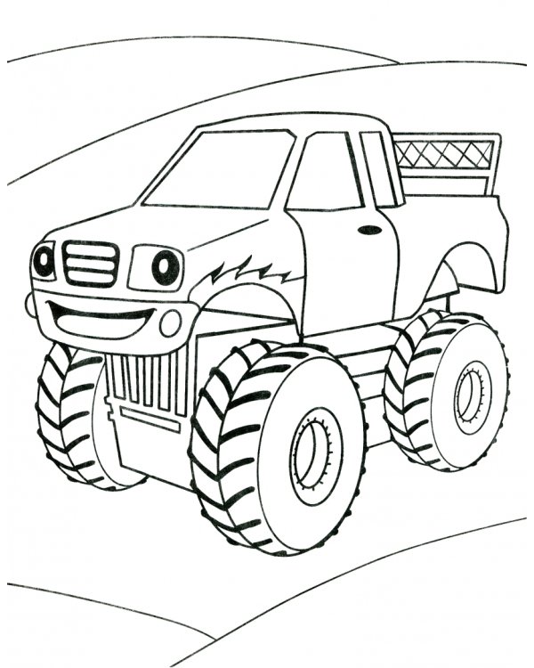 Раскраска "Маленький художник. Веселые гонки", А4, 8 листов