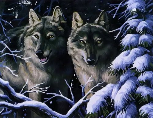 Набор для рисования по номерам Русская живопись "Т. Данчурова. Разбойники", 50x40 см, арт. H074 Набор для рисования по номерам Русская живопись "Т. Данчурова. Разбойники", 50x40 см, арт. H074