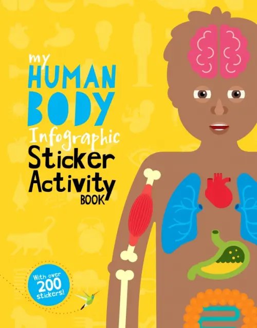 My Human Body Infographic. Sticker Activity Book My Human Body Infographic. Sticker Activity Book