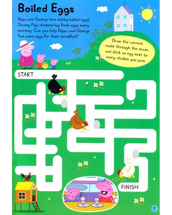 Yum! Yum! Yum! Sticker Activity Book