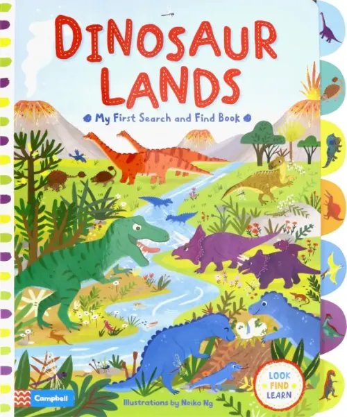 My First Search and Find Book Dinosaur Lands
