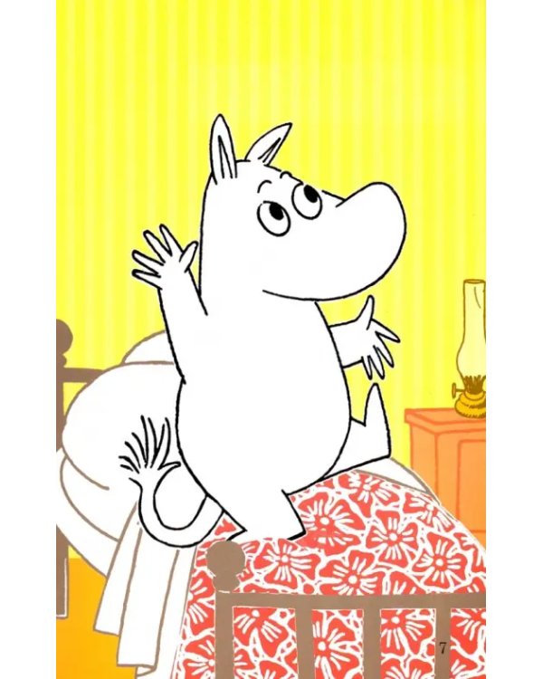 Moomin. The Birthday Button