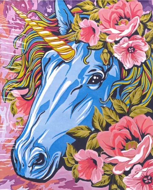 Набор для рисования по номерам. по дереву. Сказочный единорог Набор для рисования по номерам. по дереву. Сказочный единорог