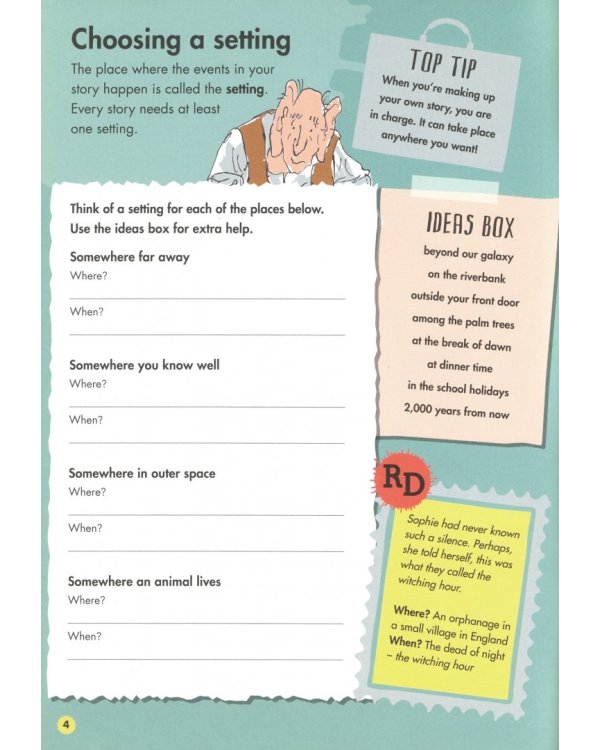 Roald Dahl's Creative Writing with the BFG. How to Write Splendid Settings