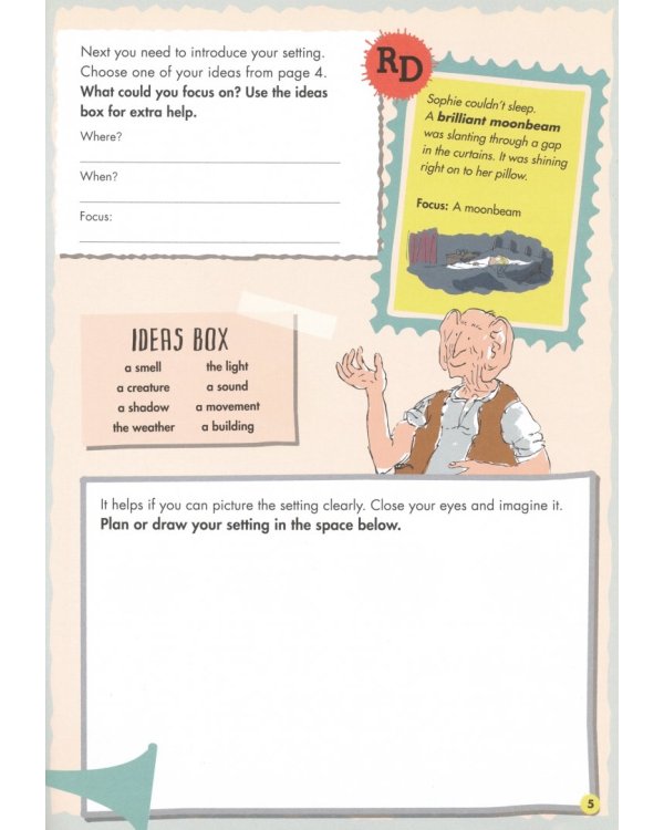 Roald Dahl's Creative Writing with the BFG. How to Write Splendid Settings