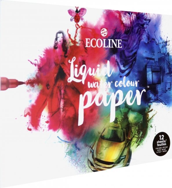 Альбом для рисования Royal Talens "Ecoline", 24x32 см, 12 листов
