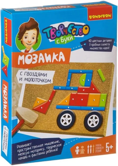 Мозаика с гвоздями и молоточком. Техника Мозаика с гвоздями и молоточком. Техника