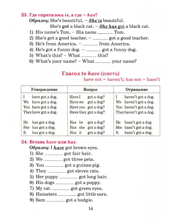 Грамматика английского языка в таблицах и схемах с тренировочными упражнениями. Для начальной школы