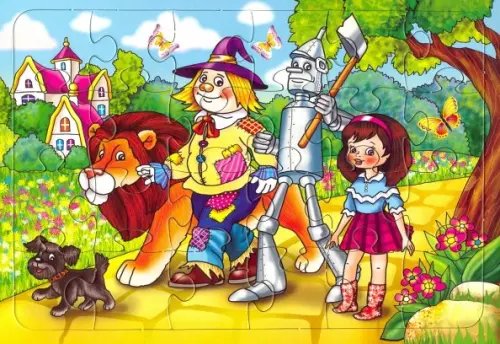 Планшетный пазл. В поисках изумрудного города, 24 элемента Планшетный пазл. В поисках изумрудного города, 24 элемента