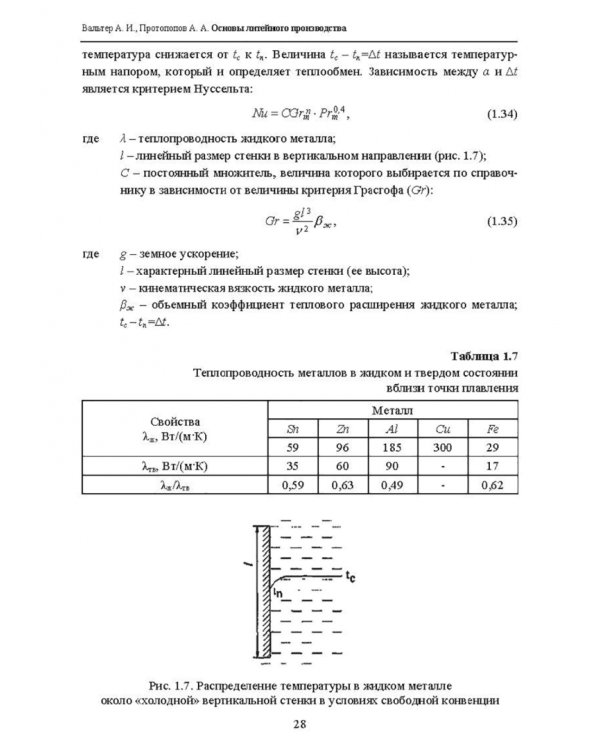 Основы литейного производства. Учебник