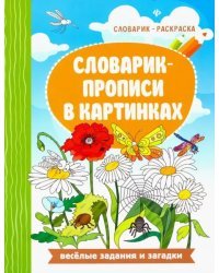 Словарик-прописи в картинках