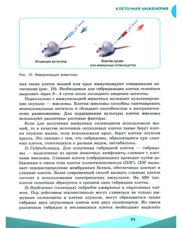 Биотехнология. 10-11 классы. Учебное пособие