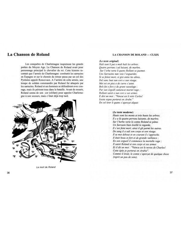 История Франции. Книга для чтения на французском языке с вопросами и текстами