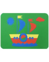 Мягкие пазлы "Кораблик"