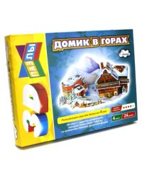 Пазлы "Строим и играем. Домик в горах", 24 детали