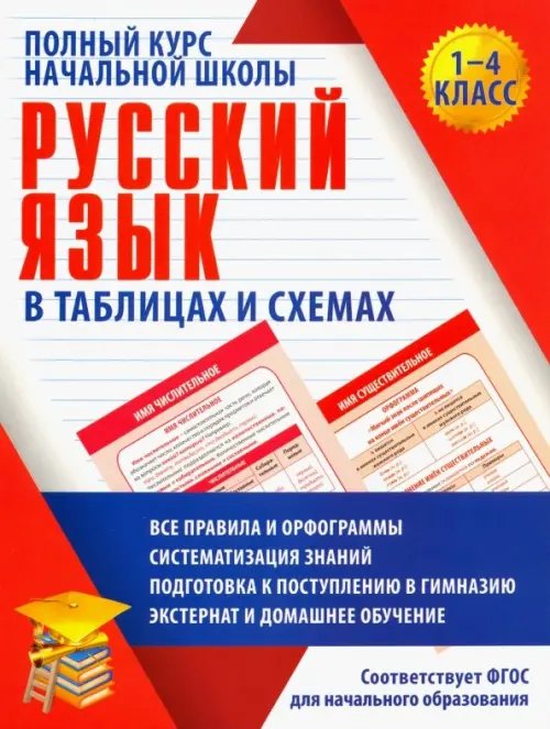 Полный курс начальной школы Русский язык. 1-4 классы. Полный курс начальной школы в таблицахи схемах. ФГОС