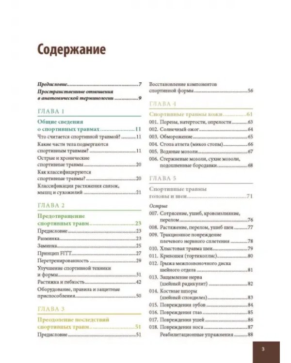 Анатомия спортивных травм