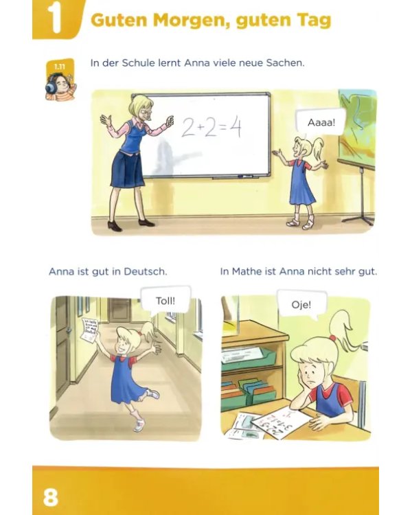 Hallo Anna 1 Neu. Deutsch fur Kinder. Lehrbuch (+2CD)