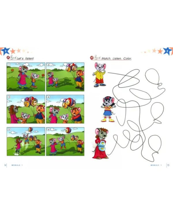 Дополнительное изображение книги «Little Stars 1. Student's book (international). Учебник»