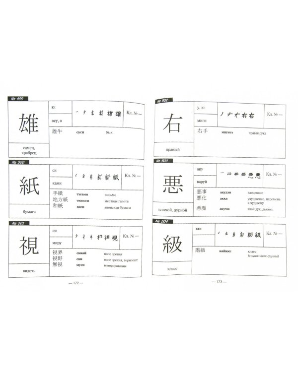 1000 базовых иероглифов. Японский язык. Иероглифический минимум