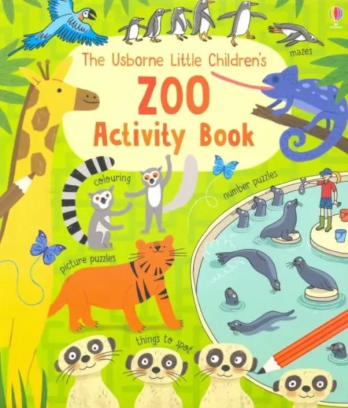 Little Children`s Activity Books Little Children's Zoo. Activity Book
