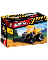 Конструктор. Стройка. Бульдозер, 54 детали
