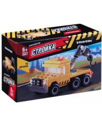 Конструктор. Стройка. Тягач, 55 деталей