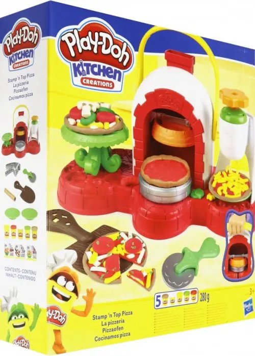 Набор с пластилином. Печем пиццу
