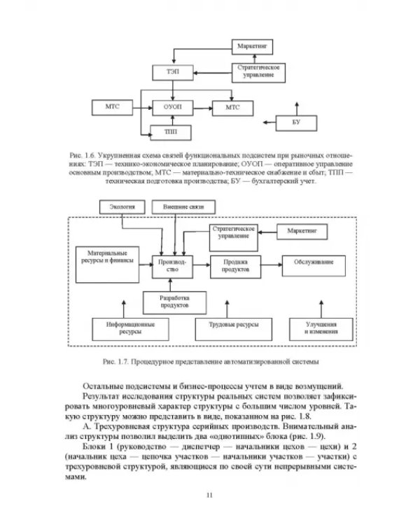 Моделирование процессов адаптивного автоматизированного управления производством