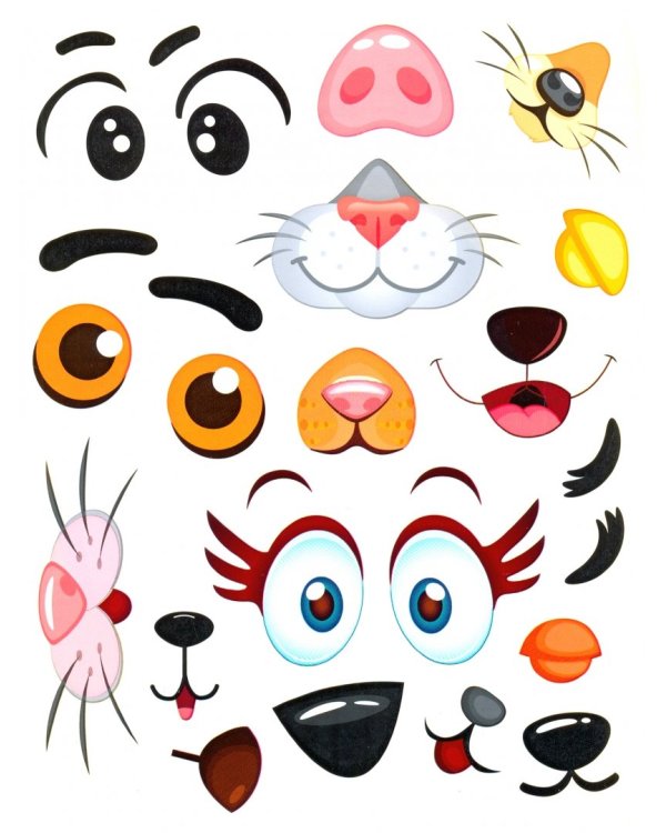 Животные. Книжка с наклейками