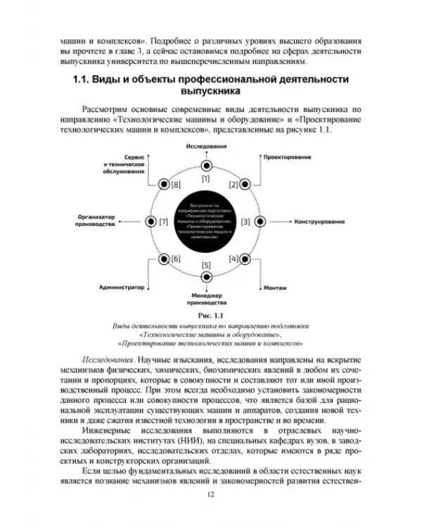 Дополнительное изображение книги «Введение в профессиональную деятельность. Инженерия техники пищевых технологий. Учебник»