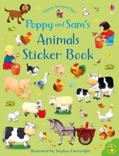 Usborne Farmyard Tales Poppy and Sam's. Animals Sticker Book