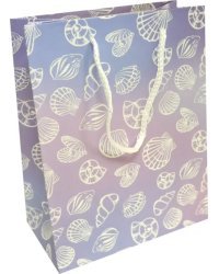 Пакет подарочный &quot;Интересные ракушки&quot;, 18х23х10 см