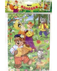 Пазл "Колобок", 12 деталей