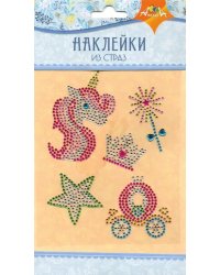 Наклейки из страз, «Единорог»