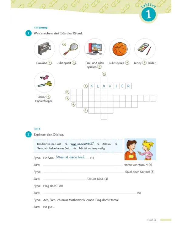 Paul, Lisa &amp; Co A 1.2. Arbeitsbuch. Deutsch fur Kinder