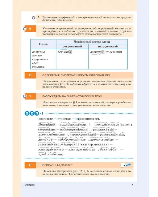 Русский язык. 7 класс. Учебник. ФГОС