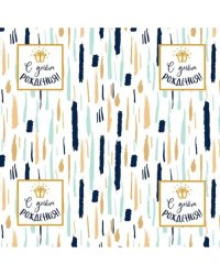 Бумага упаковочная "С Днем Рождения", 70x100 см