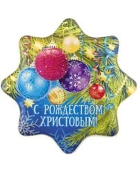 Магнит со смолой. С рождеством христовым!