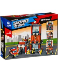 Конструктор. Пожарная служба. Пожарная станция, 300 деталей