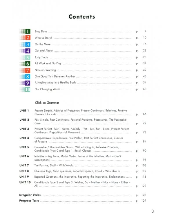 Click On 3. Student's Workbook